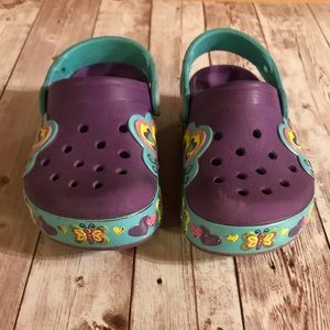 Girls Butterfly CROCS